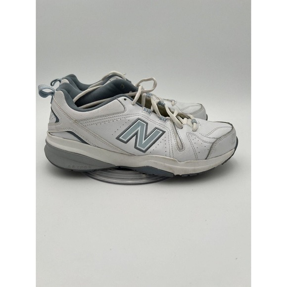 New Balance 608 Shoes Women's Sz 11 B Walking Cross-Train Sneakers Lace Up White - Picture 2 of 16
